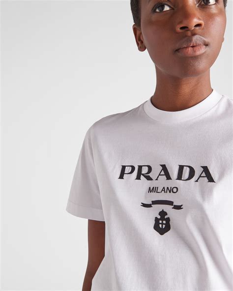 prada white t shirt men.